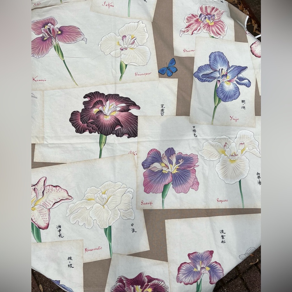 Manual Canovas “ Katsura” textile yardage